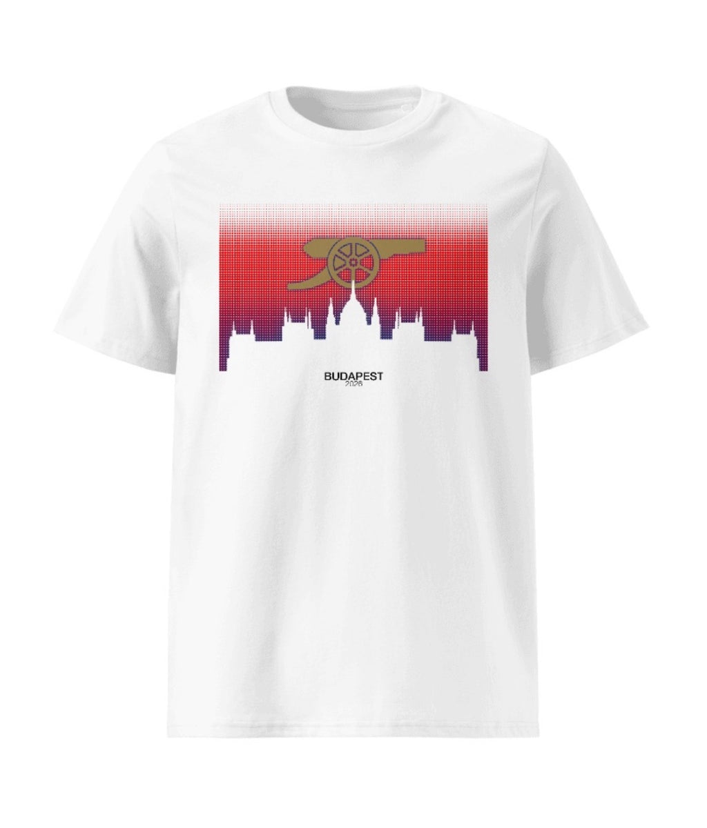 BUDAPEST NIGHTS 2026 - GUNNERS CHAMPIONS LEAGUE FINAL T-shirt