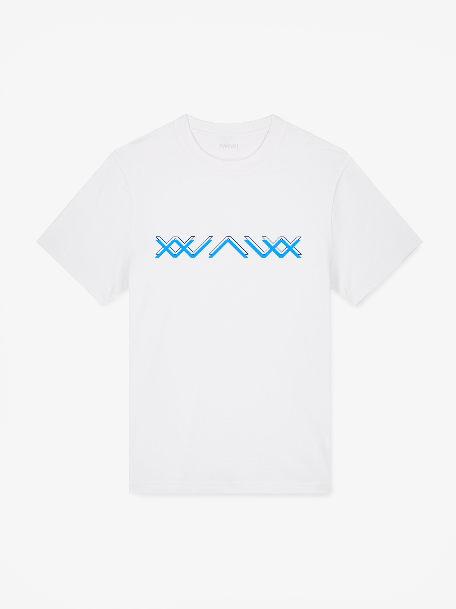Leitch Frame Light Azure Tee