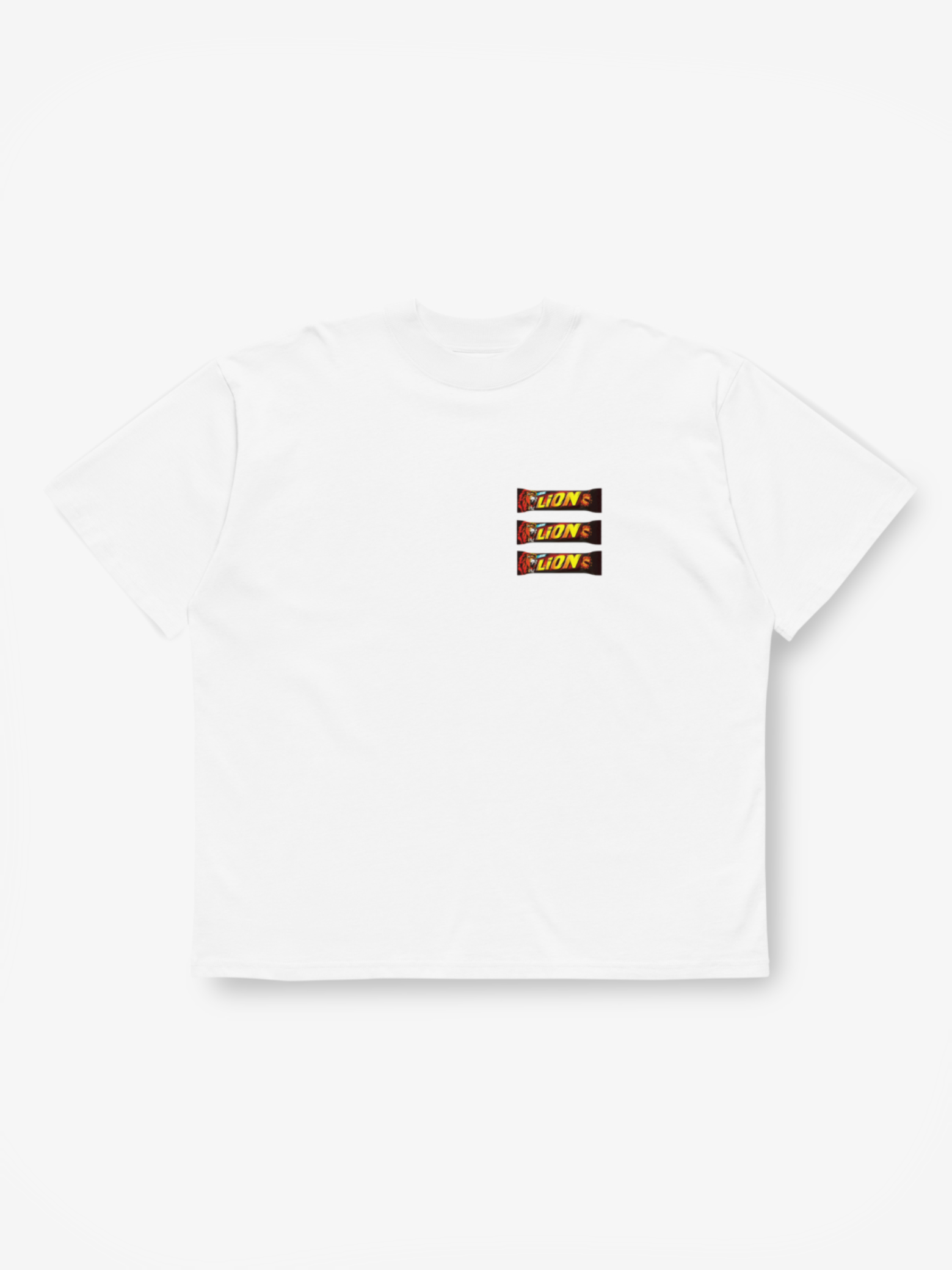 Three Lions Chocolate Oversized Tee
