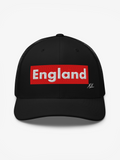 Red Banner Trucker Cap