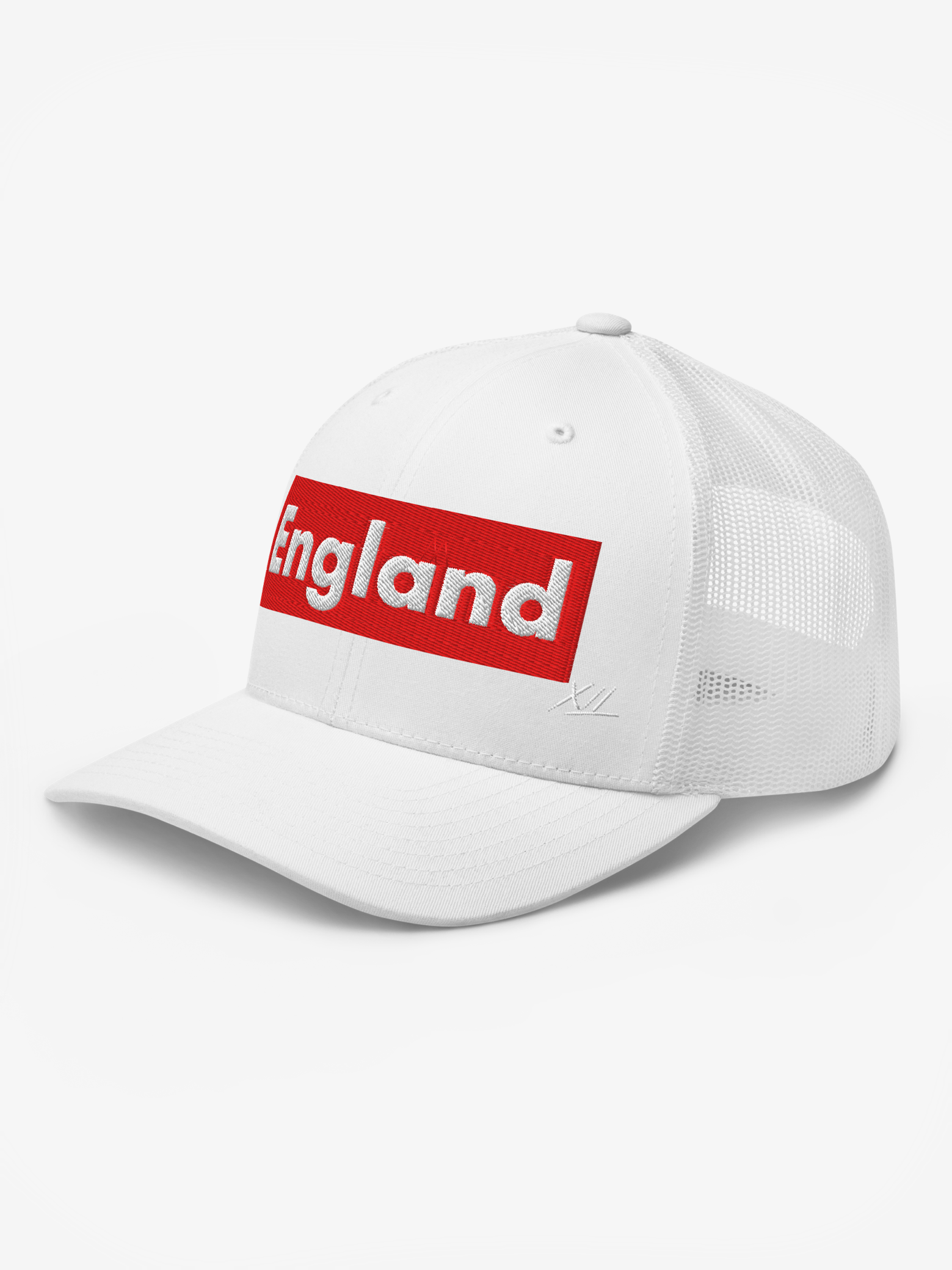 Red Banner Trucker Cap