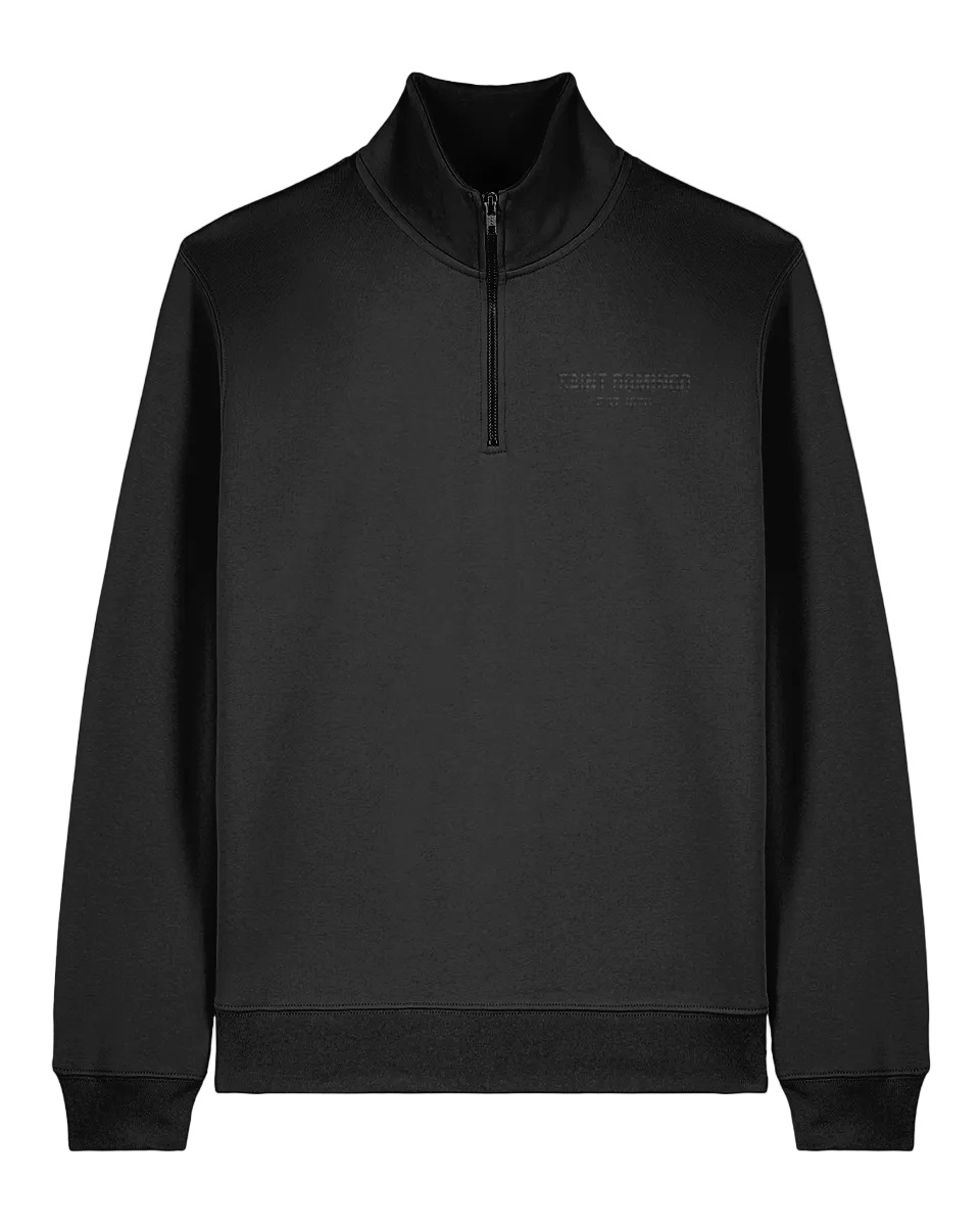 Saint Domingo 1/4 Zip BLACKOUT