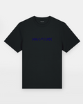Archibald Tee - BLACK/BLUE SIZE M