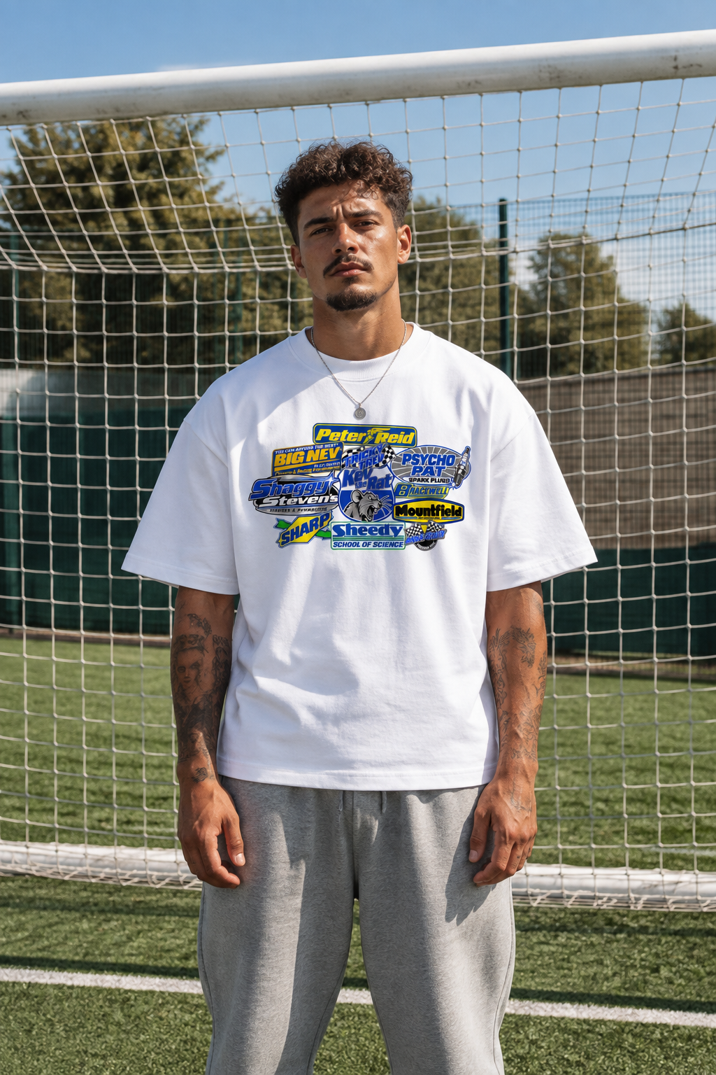 1985 Cup Winners’ Cup Racing Team Oversized Tee