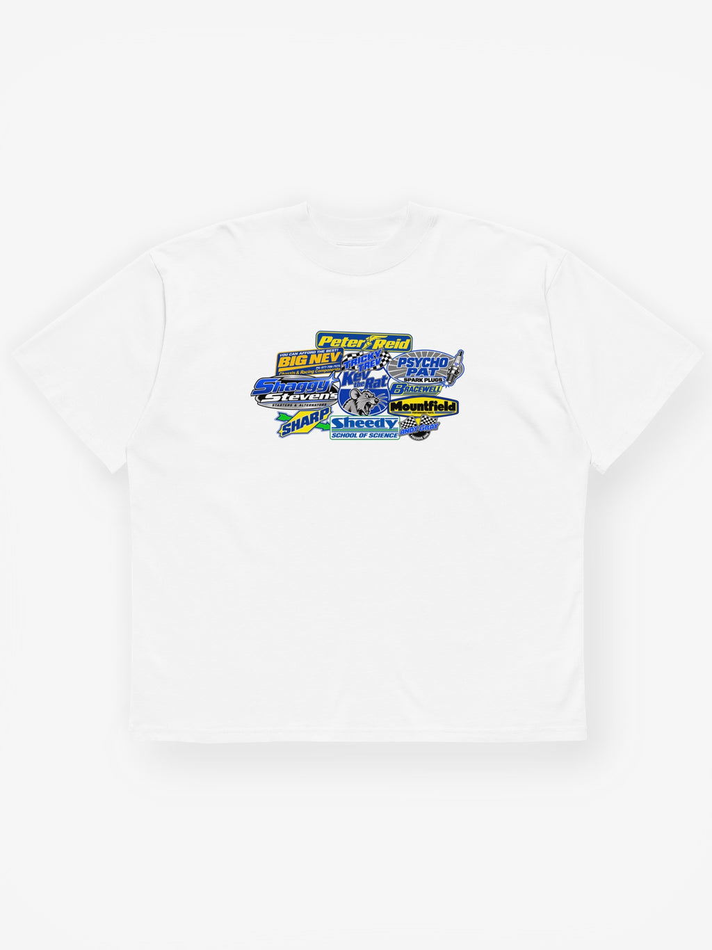 1985 Cup Winners’ Cup Racing Team Oversized Tee