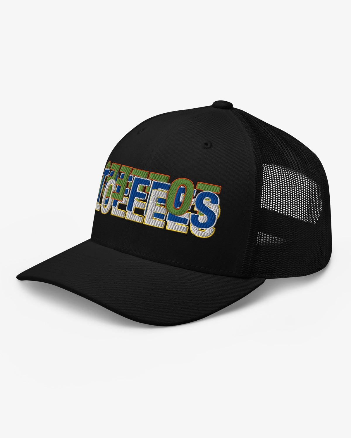 Toffees Layered Trucker Cap | Black