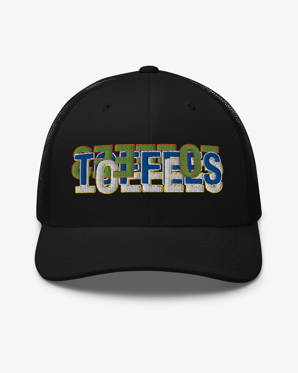 Toffees Layered Trucker Cap | Black
